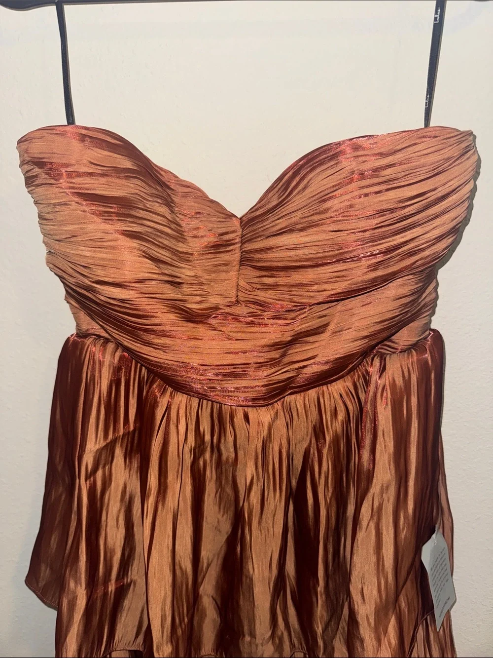 NWT Lulus Bella Strapless Tiered
Gown Sz Small - Picture 6 of 12